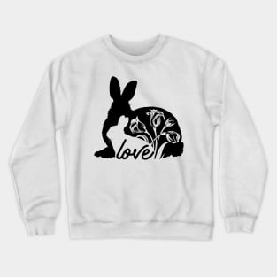 bunny lovers funny Crewneck Sweatshirt